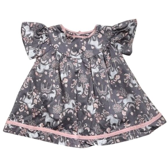 Lilly Wicket Baby Girl Unicorn Pattern whimsical fairy Dress size 18M 18 months - Picture 1 of 5